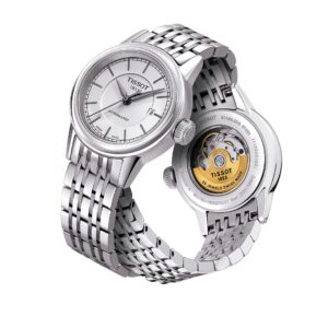 tissot carson automatic lady – klassische damenuhr 29,5 mm