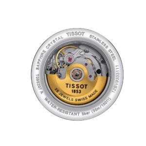 tissot carson automatic lady – klassische damenuhr 29,5 mm