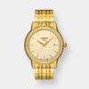 tissot carson quarz – champagner 40mm gelbgold stahl