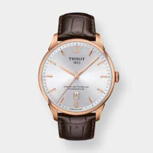 tissot chemin des tourelles 42mm roségold herren