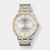 tissot chemin gent – 42mm bicolor automatik herrenuhr