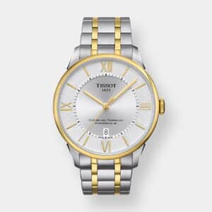 tissot chemin gent – 42mm bicolor automatik herrenuhr
