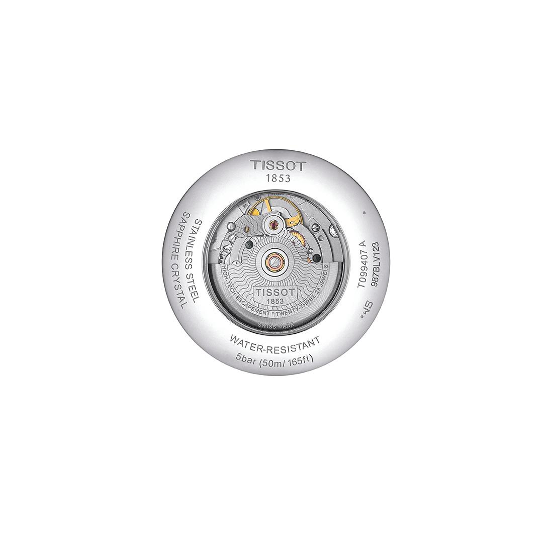 tissot chemin gent – 42mm bicolor automatik herrenuhr