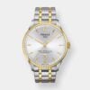 tissot chemin powermatic 80 – automatik silber gold 42mm