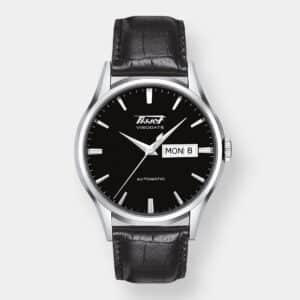 tissot heritage visodate automatic – schwarz 40mm stahl
