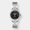 tissot le locle automatic – schwarz 25mm edelstahl silber