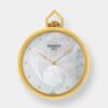 tissot lepine pocket quartz – weiß perlmutt 41mm taschenuhr