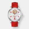 tissot t classic automatic – perlmutt rot 35mm damen