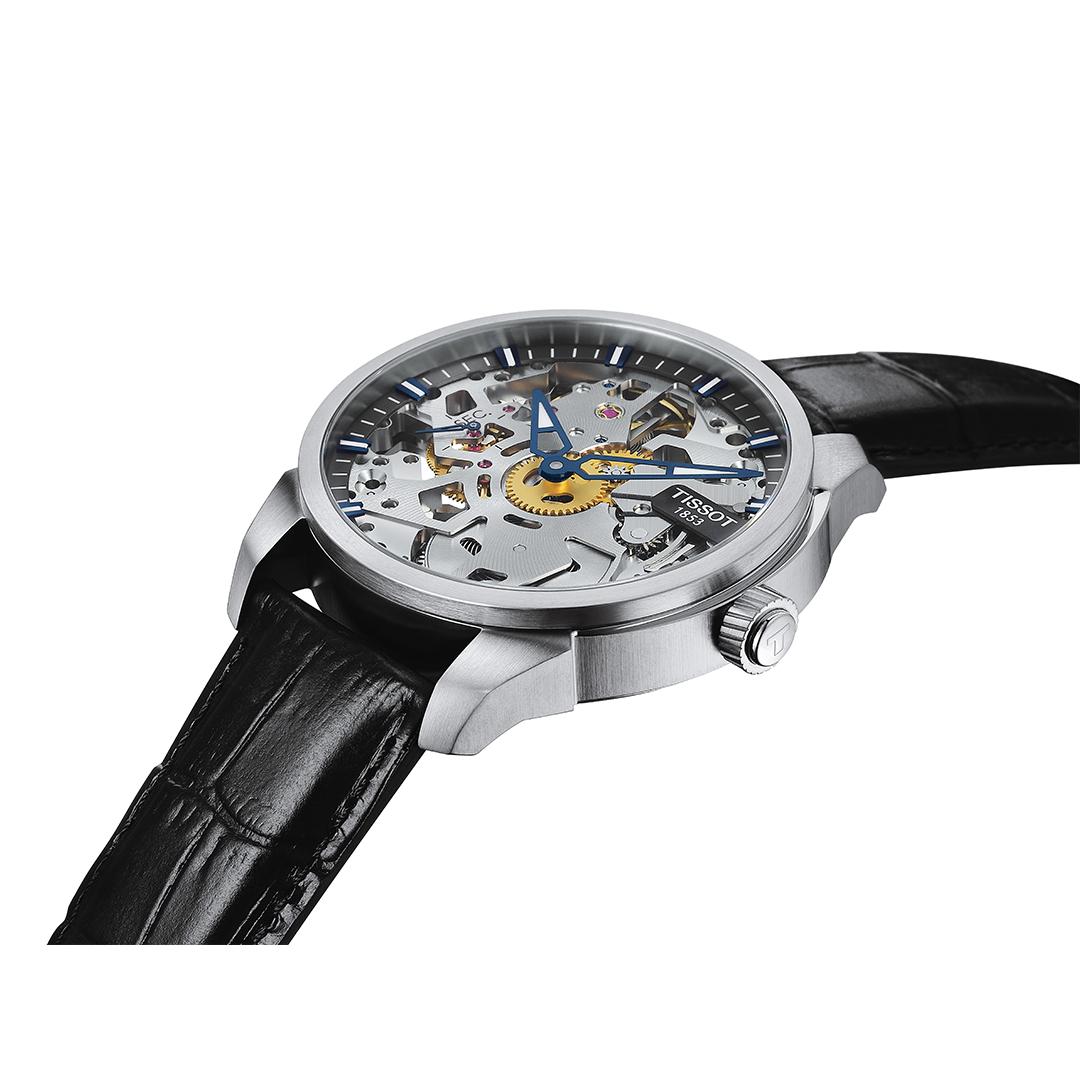 tissot t complication squelette – 43mm handaufzug uhr