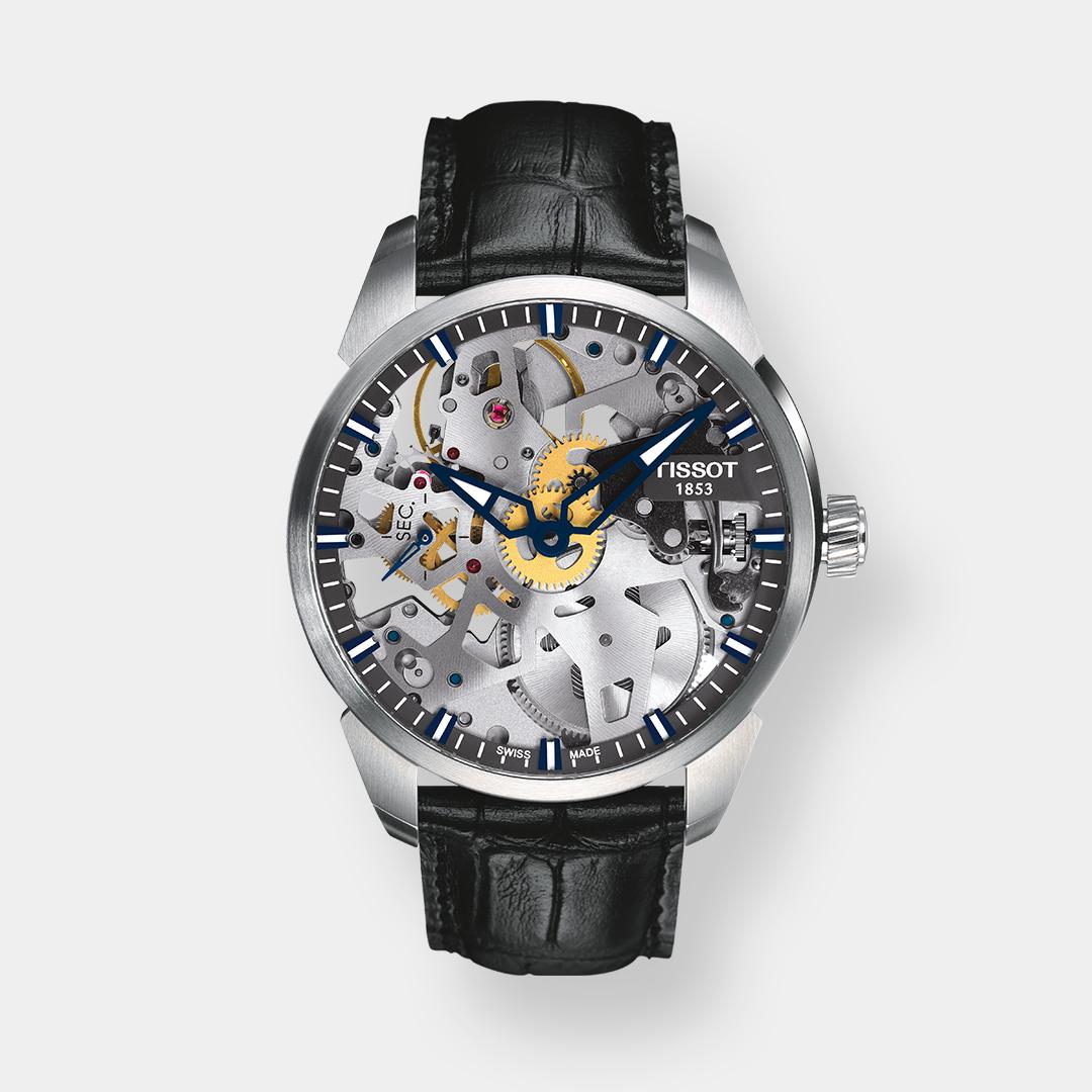 tissot t complication squelette – 43mm handaufzug uhr