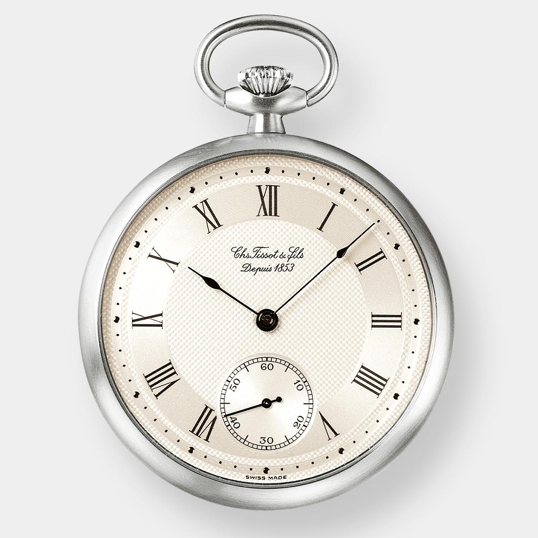 tissot unisex taschenuhr special collection – 47mm mechanisch