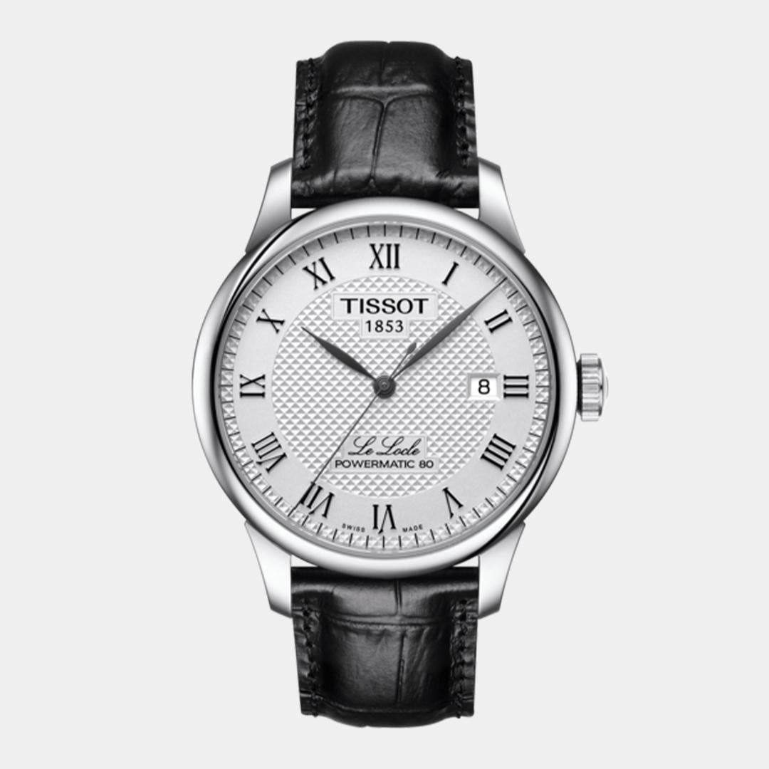 Tissot Le Locle Powermatic 80 – Silber 39mm Leder