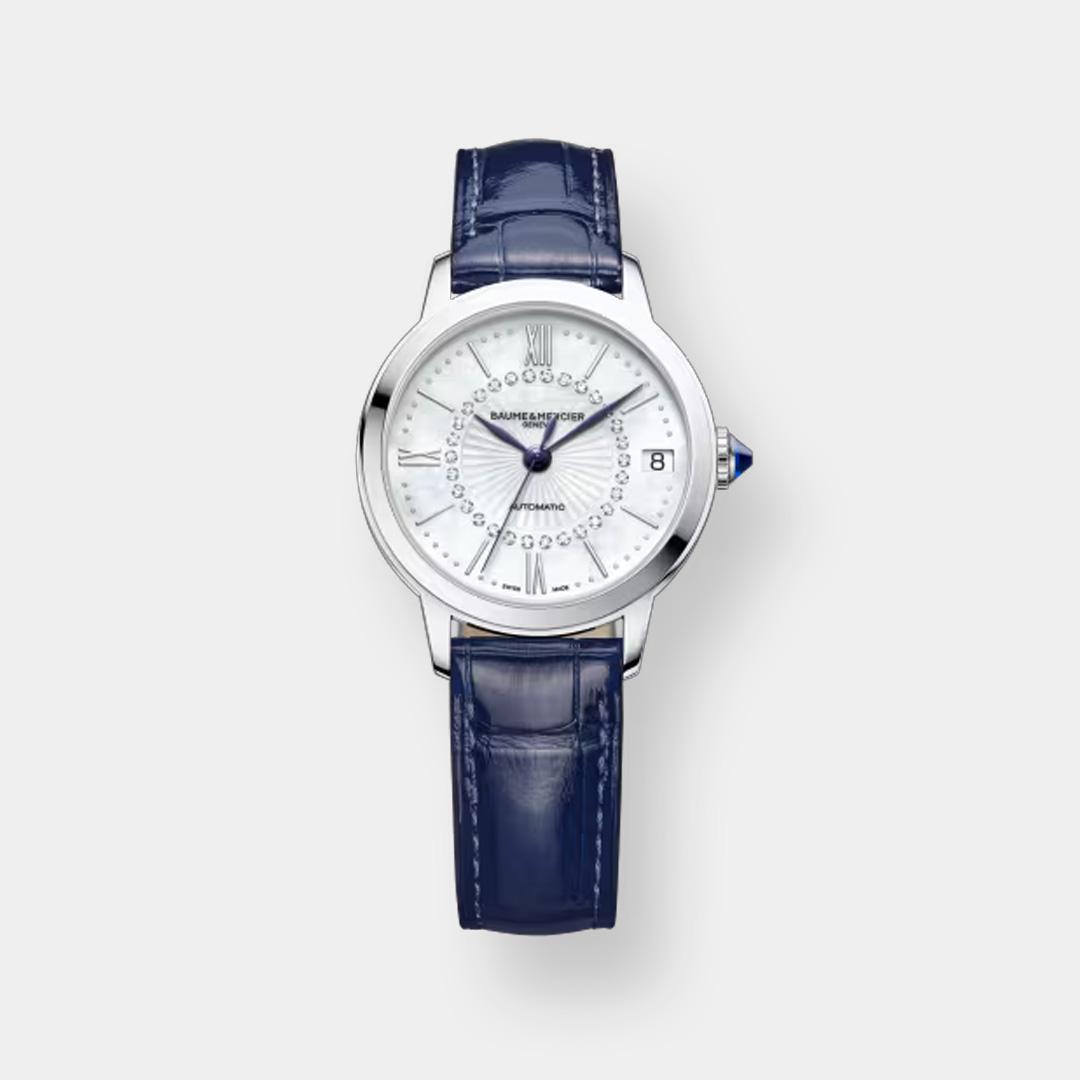 baume & mercier . classima 10806 31mm automatik damenuhr c