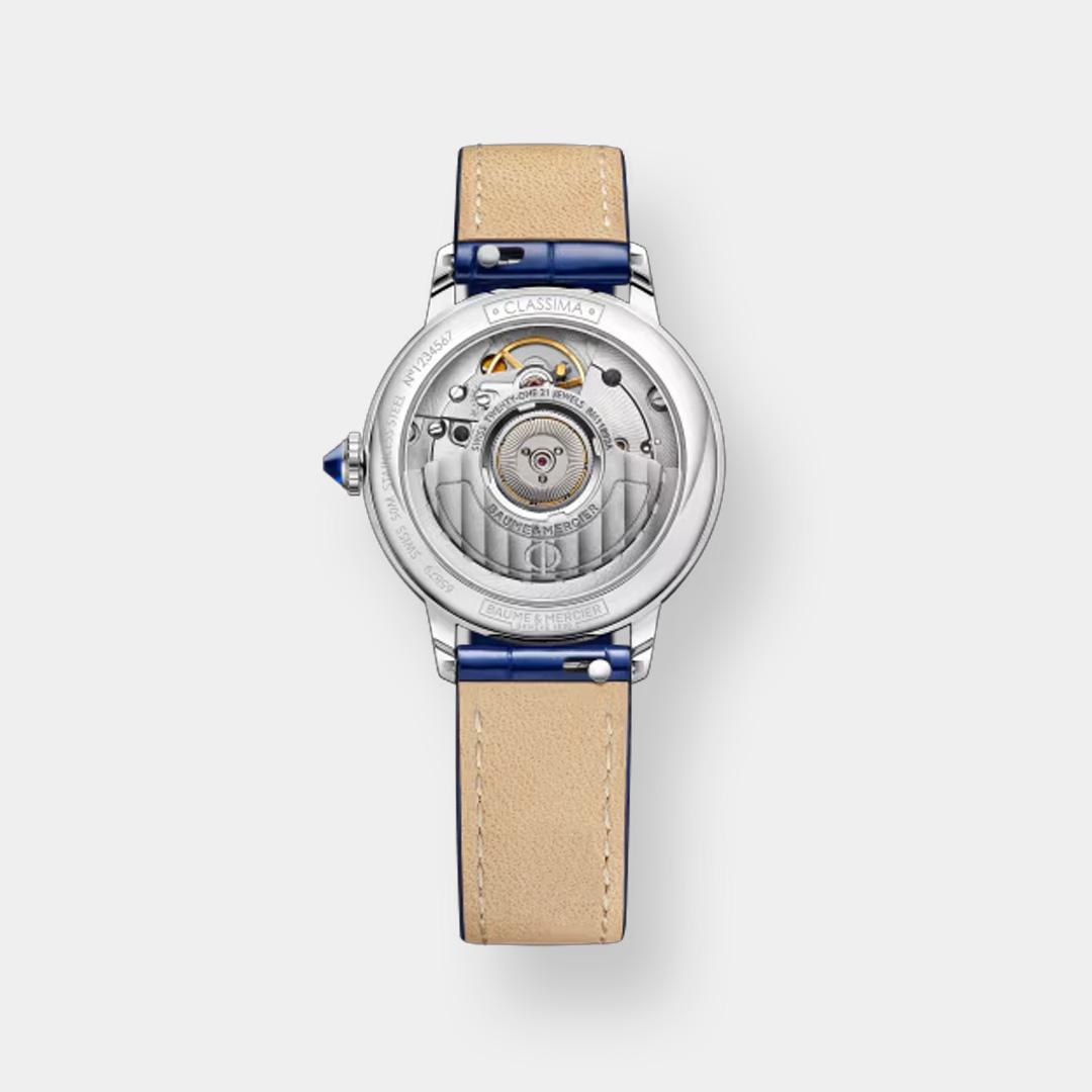 baume & mercier . classima 10806 31mm automatik damenuhr c