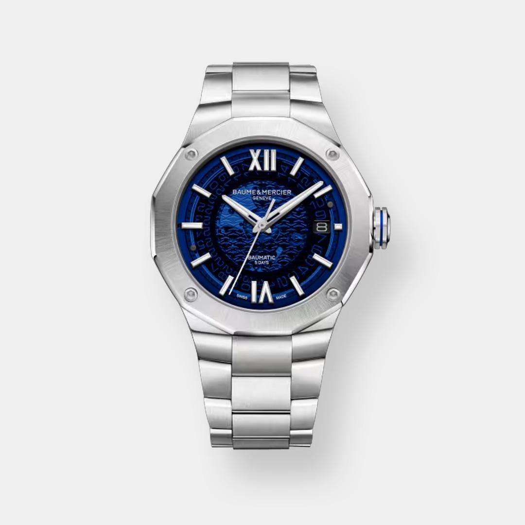 baume & mercier . riviera 10616 42mm baumatic c