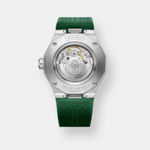 baume & mercier . riviera 10618 – grün 42mm kautschuk