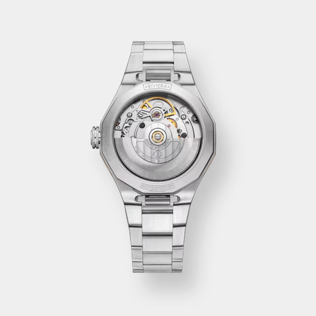baume & mercier . riviera 10730 diamant 33mm automatik c