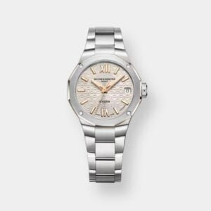 baume & mercier . riviera 10730 diamant 33mm automatik c