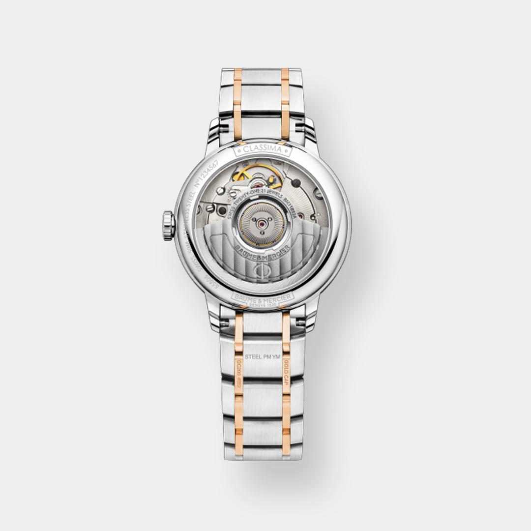 baume & mercier classima 10269 – bicolor 31mm automatik
