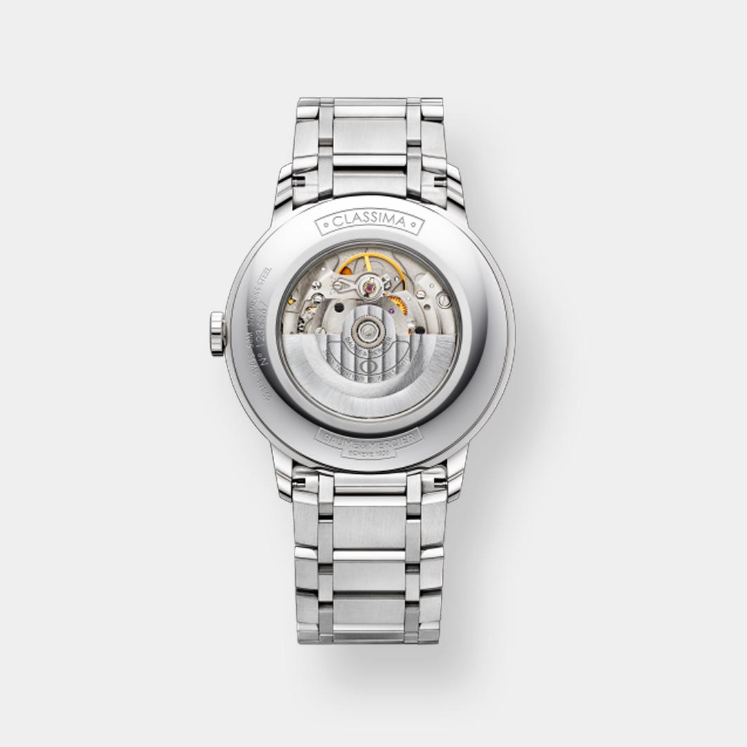 baume & mercier classima 10334 – silber 42mm edelstahl