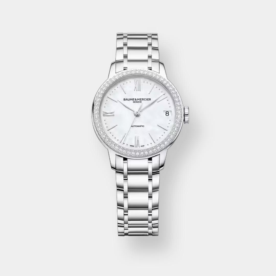 baume & mercier classima lady 10479 – perlmutt 31mm diamant
