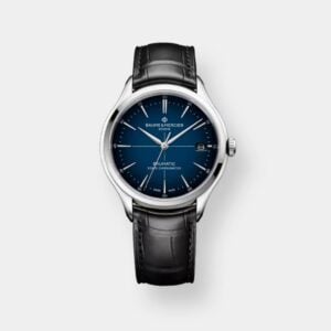 baume & mercier clifton baumatic 10467 – blau 40mm cosc