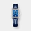 baume & mercier hampton 10709 – blau diamant quarz damen