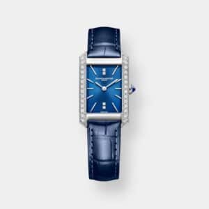 baume & mercier hampton 10709 – blau diamant quarz damen