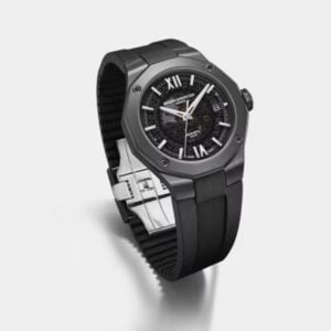 baume & mercier riviera 10617 – grau 42mm schwarz kautschuk