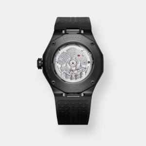 baume & mercier riviera 10617 – grau 42mm schwarz kautschuk