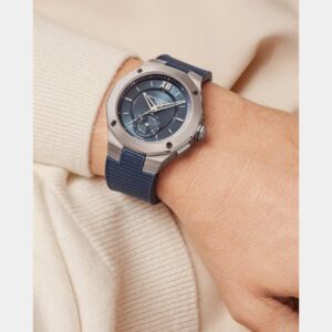 baume & mercier riviera 10761 – blau 43mm tideograph limit.