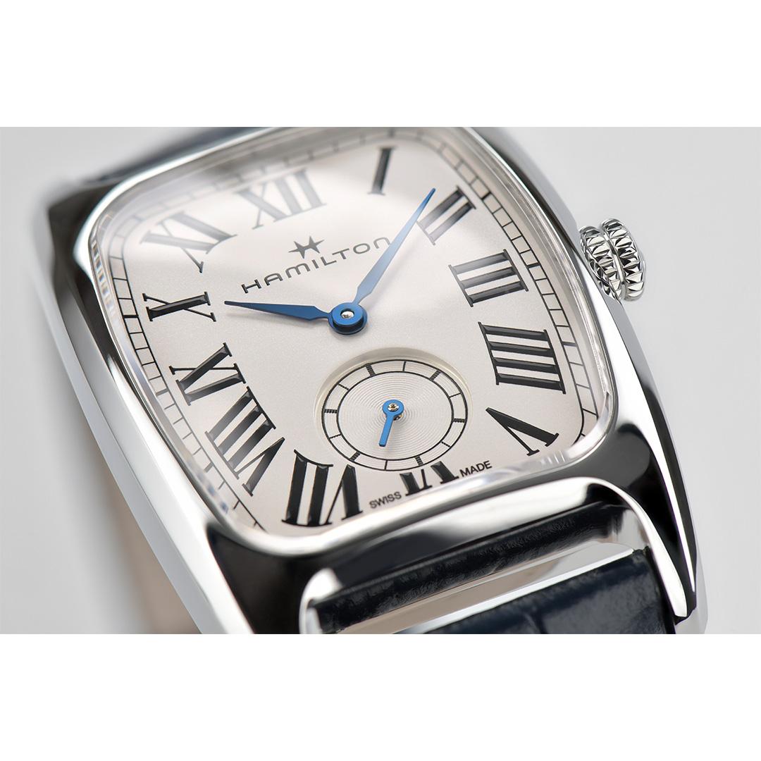 hamilton boulton petit second herrenuhr classic style