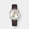 hamilton jazzmaster open heart 40mm – weißes zifferblatt