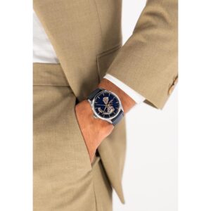 hamilton jazzmaster open heart 42mm blau automatik