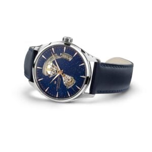 hamilton jazzmaster open heart 42mm blau automatik