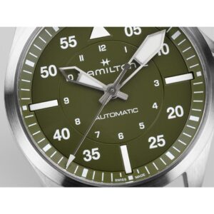 hamilton khaki aviation pilot – 39mm grün automatik