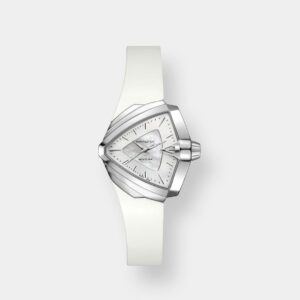 hamilton ventura s quarz – weiss 34,5mm edelstahl