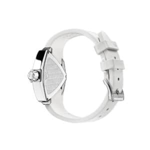 hamilton ventura s quarz – weiss 34,5mm edelstahl