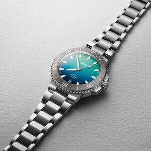 oris aquis great barrier reef iv – blau 43.5mm edelstahl