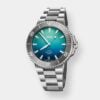 oris aquis great barrier reef iv – blau 43.5mm edelstahl