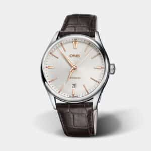oris artelier chronometer – 40mm edelstahl datum