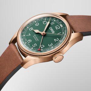 oris big crown pointer date – bronze grün 40mm