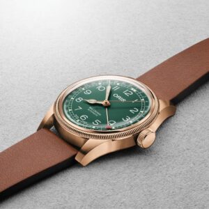 oris big crown pointer date – bronze grün 40mm