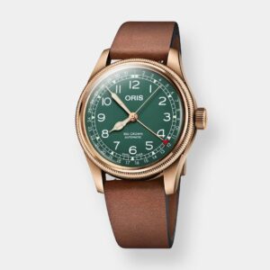 oris big crown pointer date – bronze grün 40mm