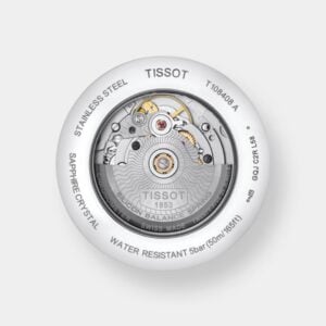 tissot ballade automatik – schwarz 41mm leder cosc