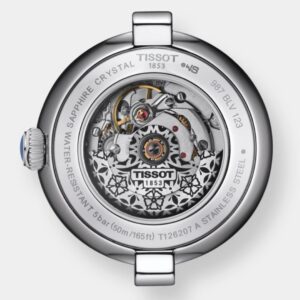 tissot bellissima automatic small lady– silber 29mm stahl