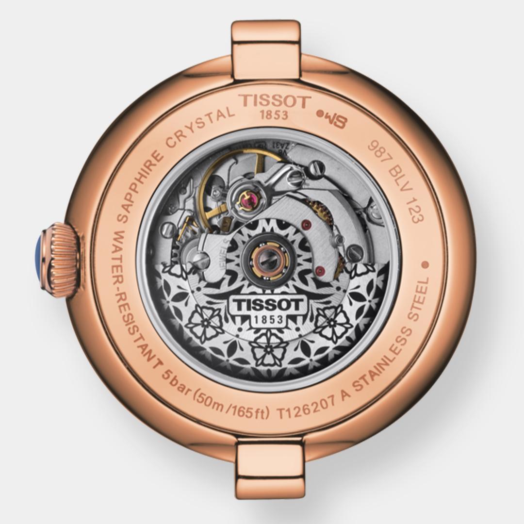 tissot bellissima small lady automatik – braun 29mm leder