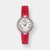 tissot bellissima small lady quarz – pink 26mm leder