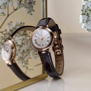 tissot bellissima small lady quarz – rosé 26mm leder