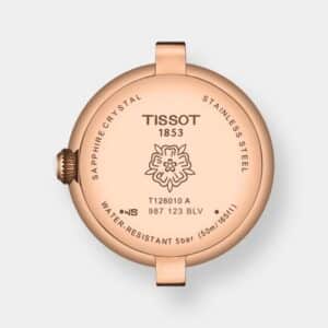 tissot bellissima small lady quarz – rosé 26mm leder